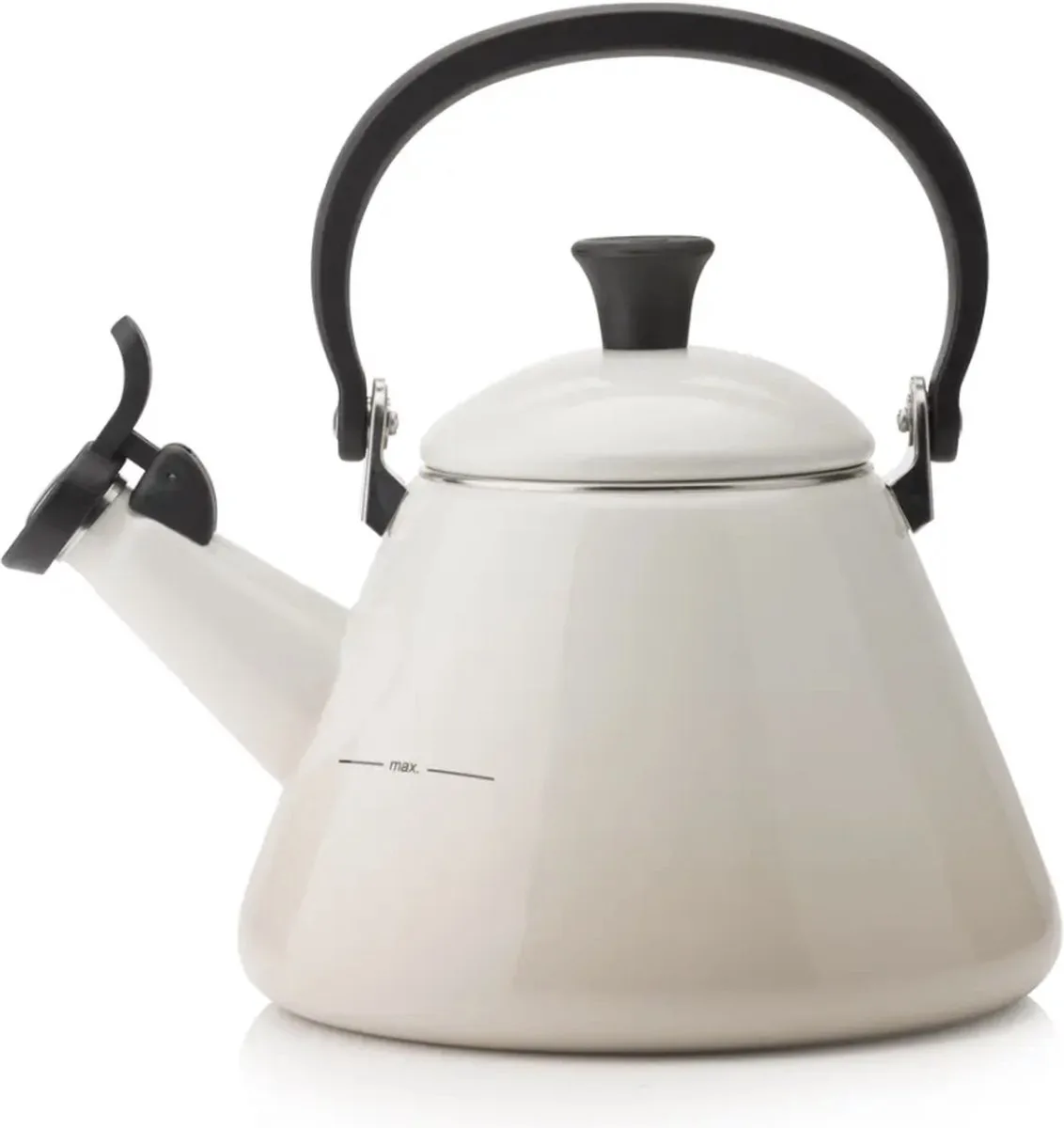 Fluitketel Kone - Meringue - 1.6 liter - inductie geschikt von Le Creuset in Merengue – Produktfoto