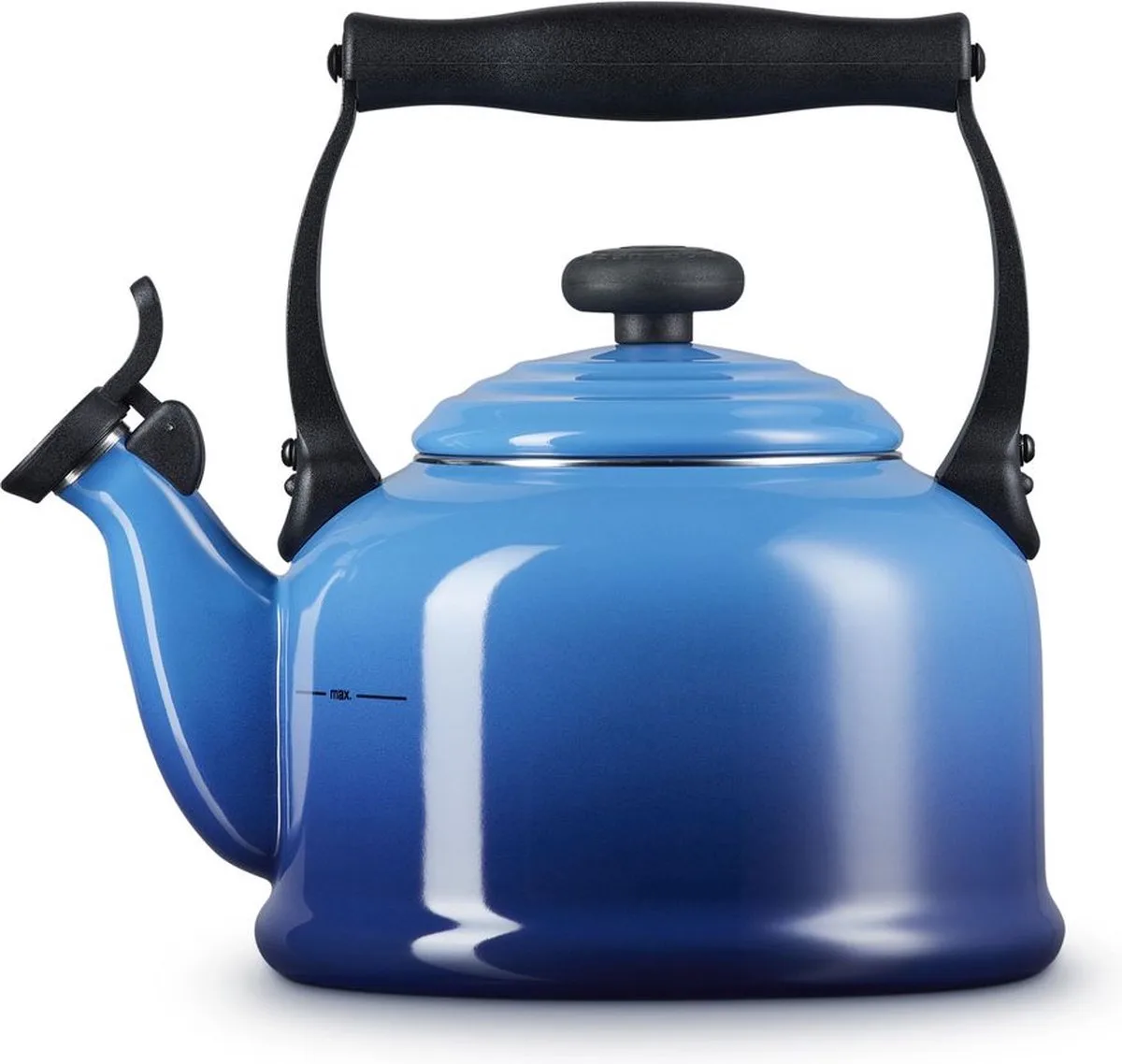 Fluitketel Tradition - Azure - 2.1 liter - inductie geschikt de Le Creuset en Bleu – photo du produit