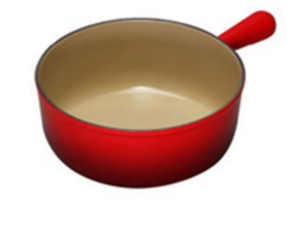 Fonduepan Le Creuset rood 22cm de Le Creuset en Kersenrood – photo du produit