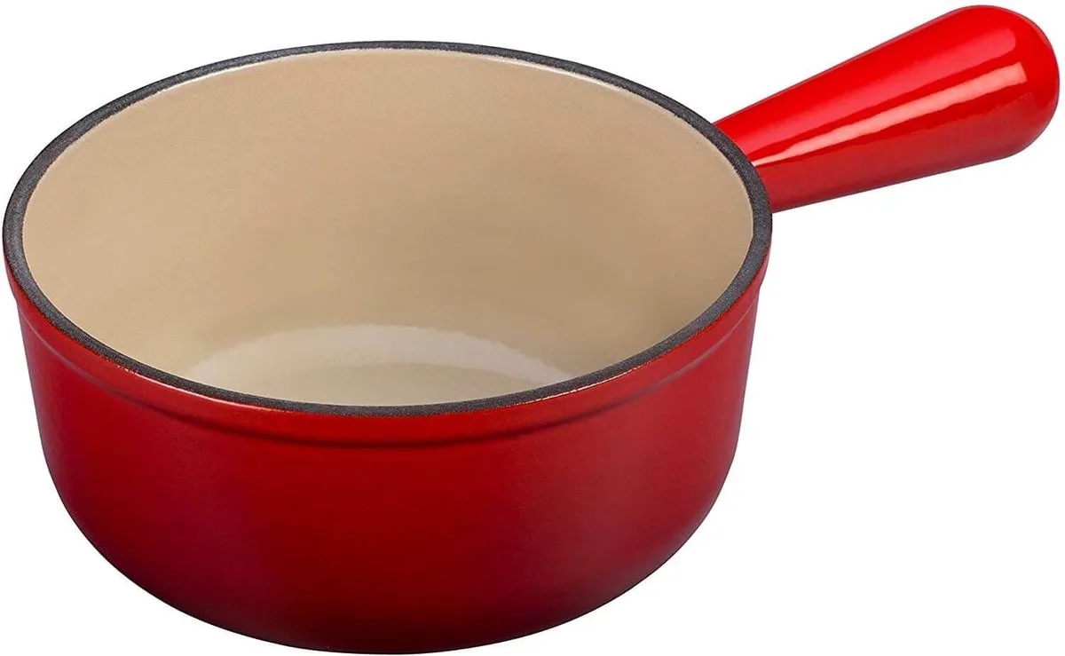 Fonduepan Tradition - Kersenrood - ø 24 cm / 3.3 liter de Le Creuset en Rouge – photo du produit