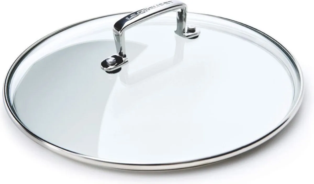 Glazen deksel - 18 cm - Voor gietijzer en anti-aanbak de Le Creuset en Transparent – photo du produit
