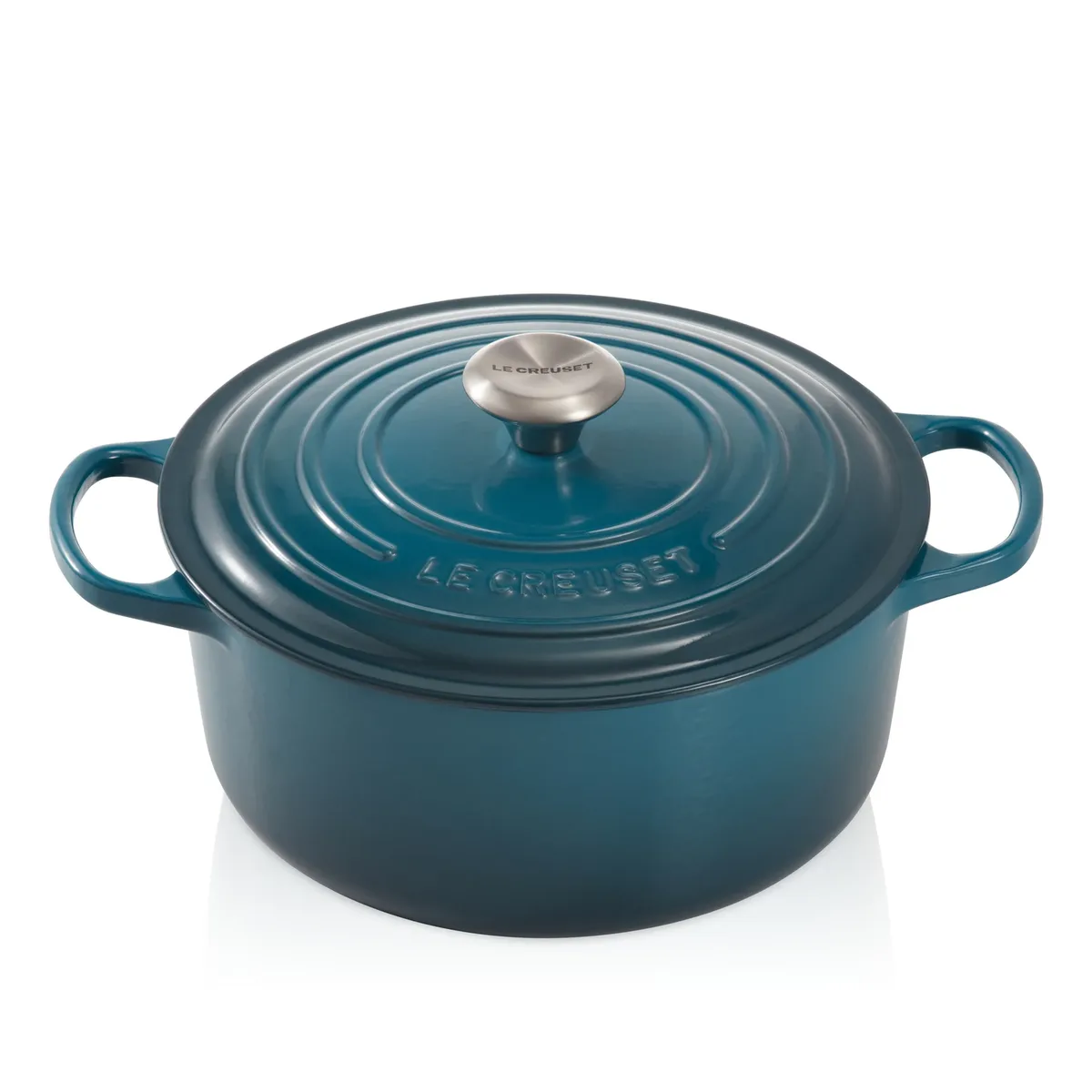 Le Creuset Bräter rund 5,3 l Deep teal by Le Creuset – product photo