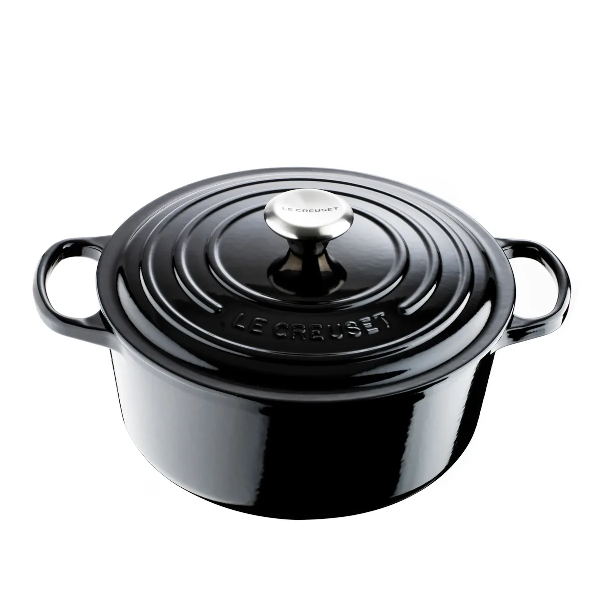 Le Creuset Bräter rund 5,3 l Schwarz von Le Creuset – Produktfoto