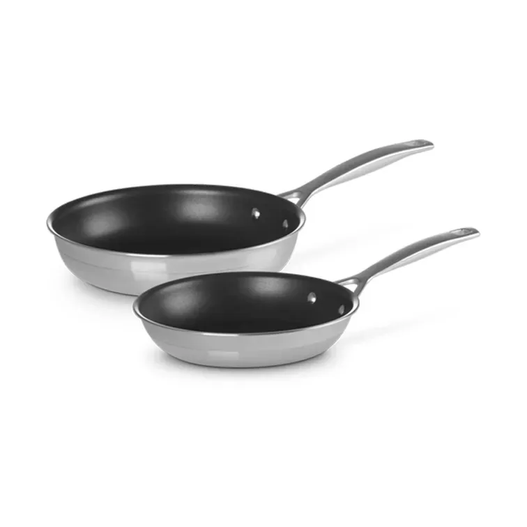Le Creuset Pfannenset Edelstahl, 2-teilig de Le Creuset – photo du produit