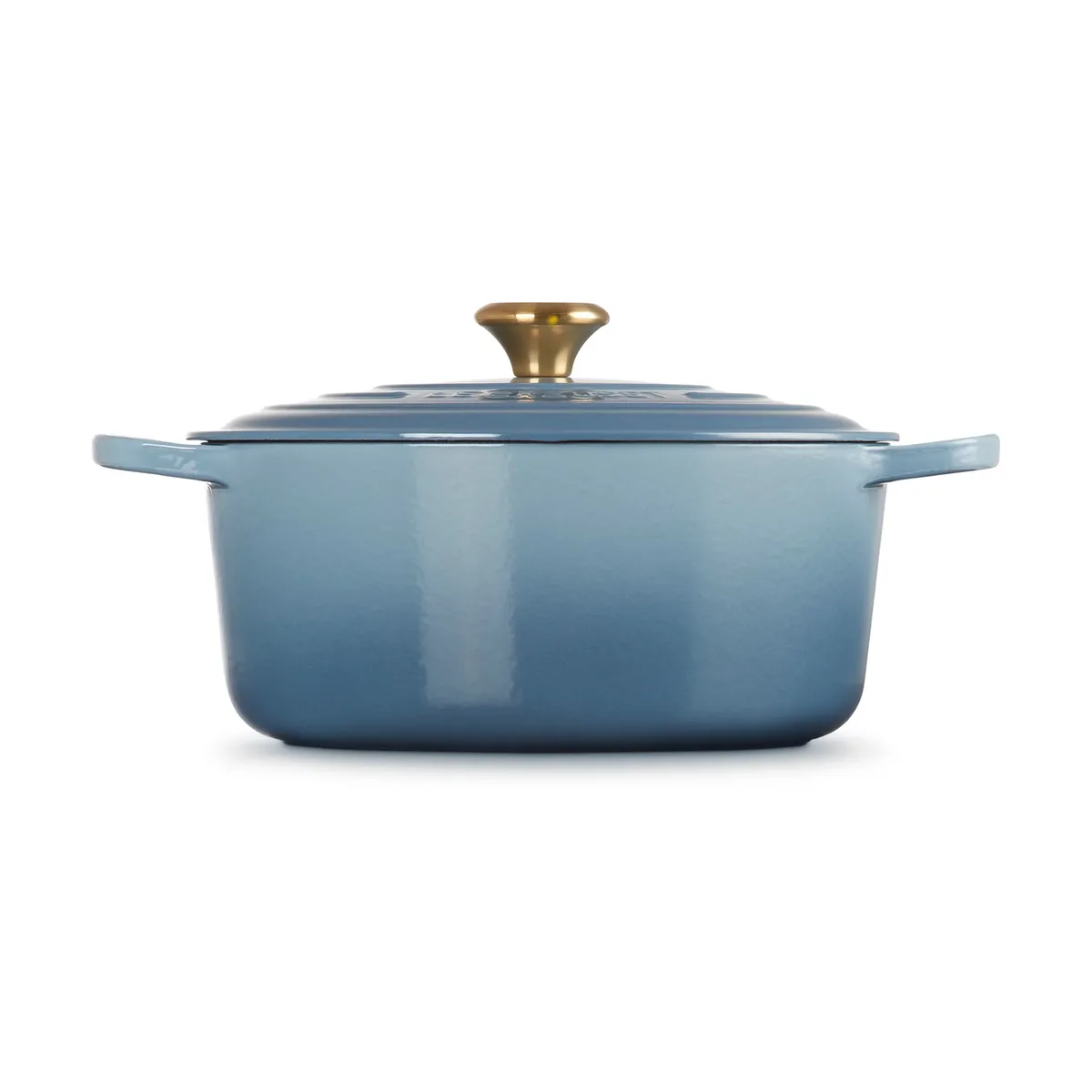 Le Creuset Signature runder Topf 6,7 l Chambray van Le Creuset – productfoto
