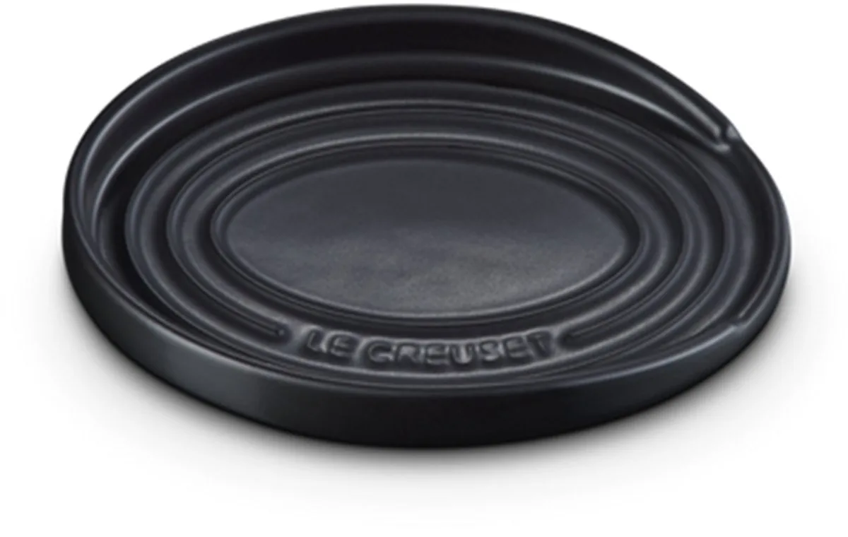 Lepelhouder 15 cm von Le Creuset in Mat Zwart – Produktfoto