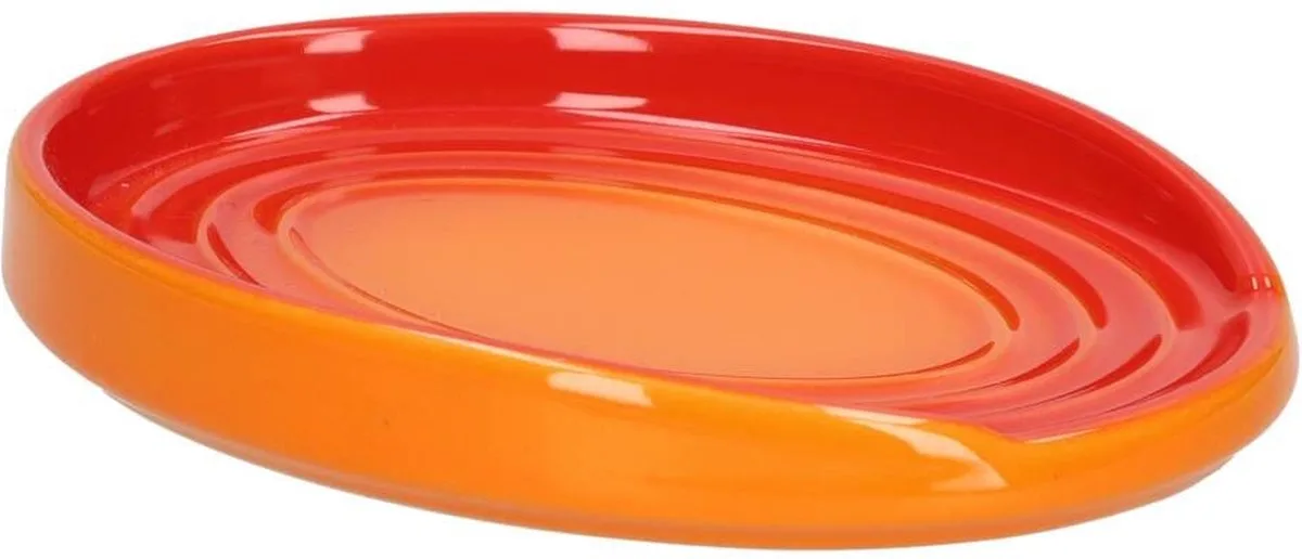 Lepelhouder - Ovaal von Le Creuset in Oranjerood – Produktfoto