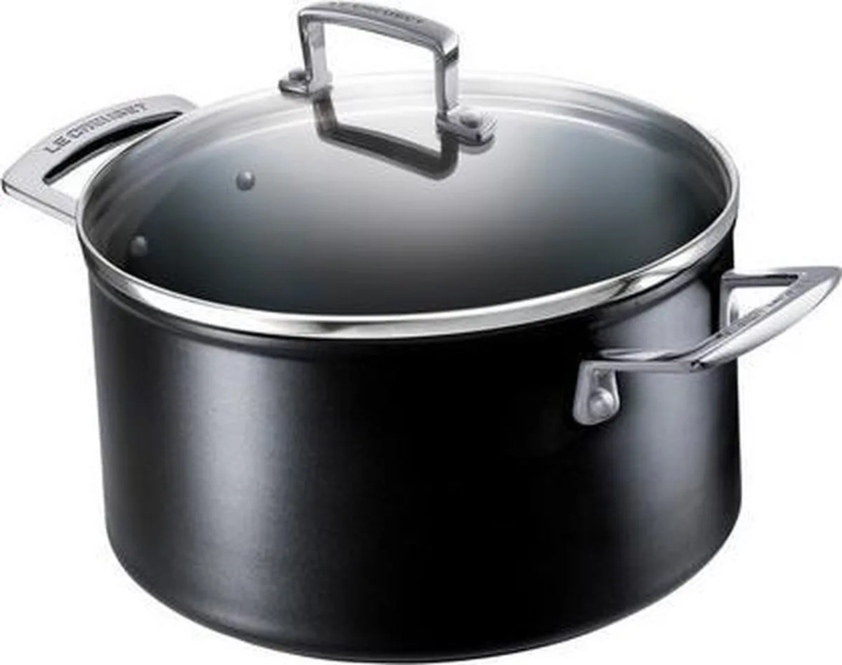 Les Forgees - Kookpan18cm 2,80l von Le Creuset in Schwarz – Produktfoto