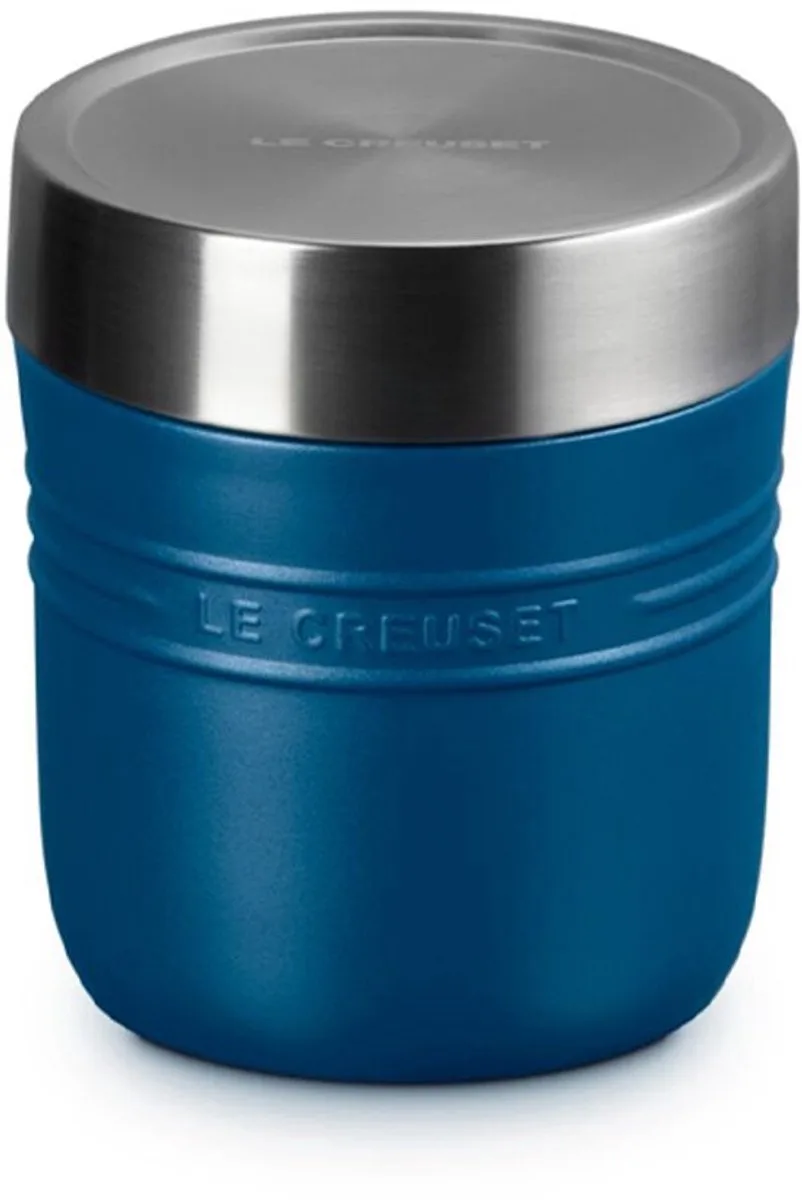 Lunchbeker Dubbelwandig On The Go 0,5 Liter Deep Teal de Le Creuset en Violet – photo du produit