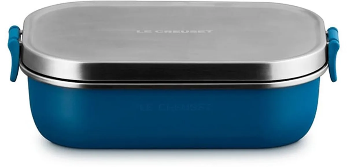 Lunchbox On The Go Deep Teal von Le Creuset in Lila – Produktfoto