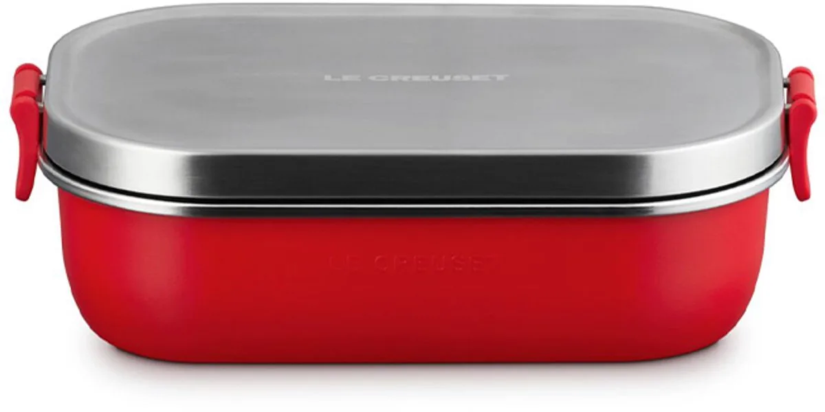 Lunchbox On The Go Kersenrood von Le Creuset in Rot – Produktfoto