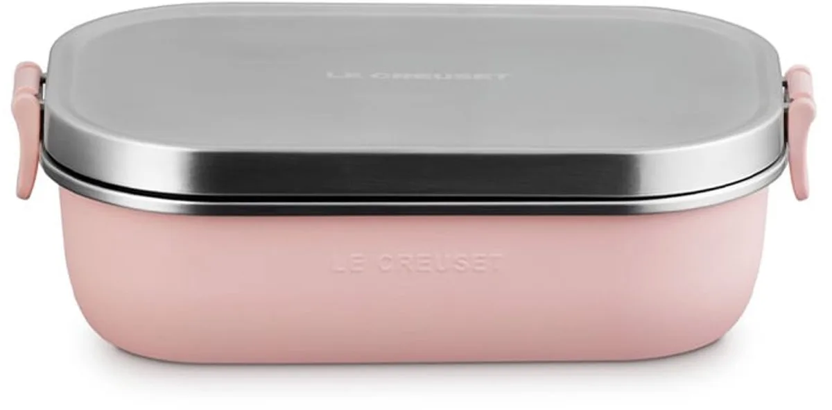 Lunchbox On The Go Shell Pink von Le Creuset in Rosa – Produktfoto