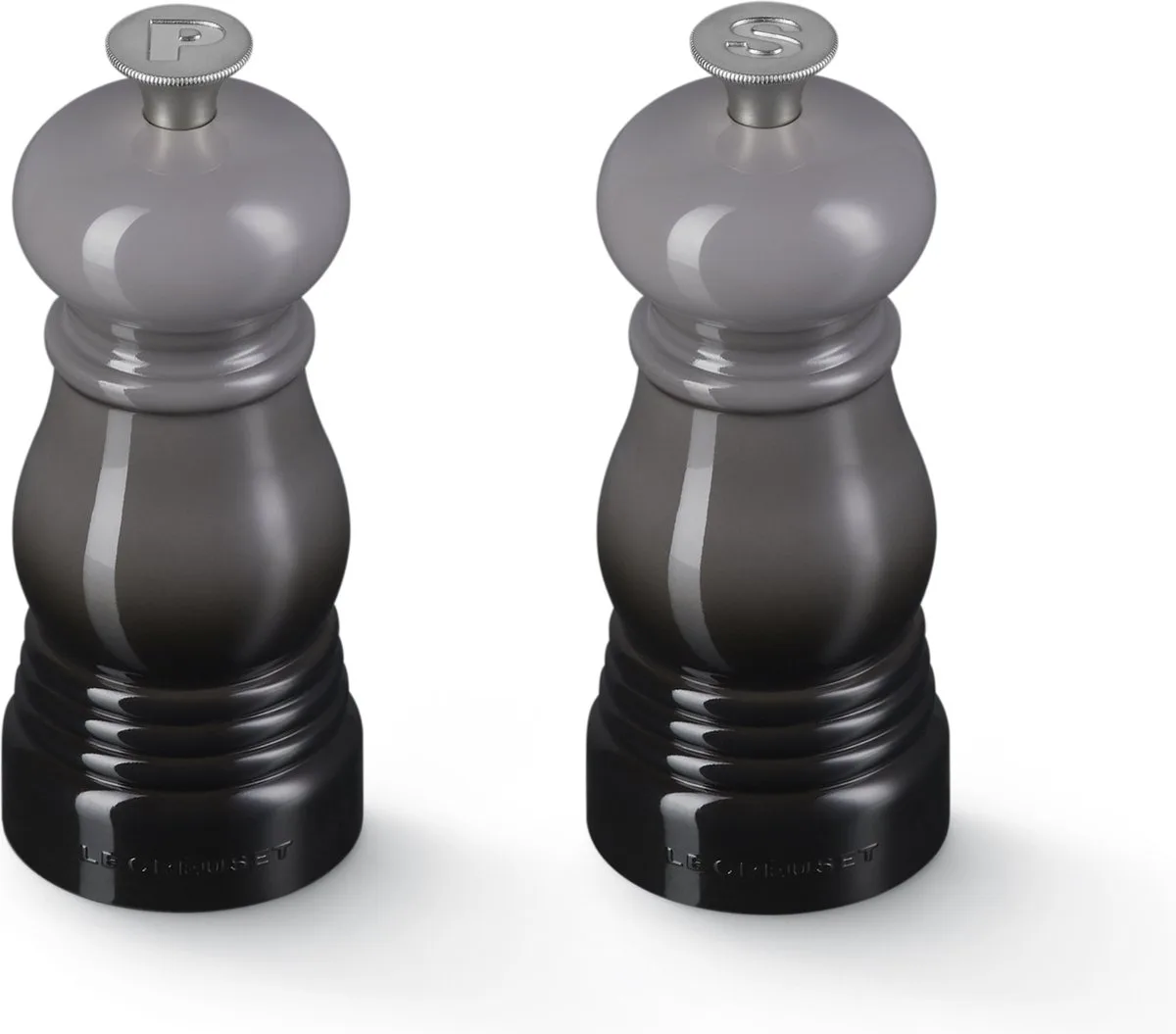 Mini Peper- en zoutset - 12 cm von Le Creuset in Flint – Produktfoto