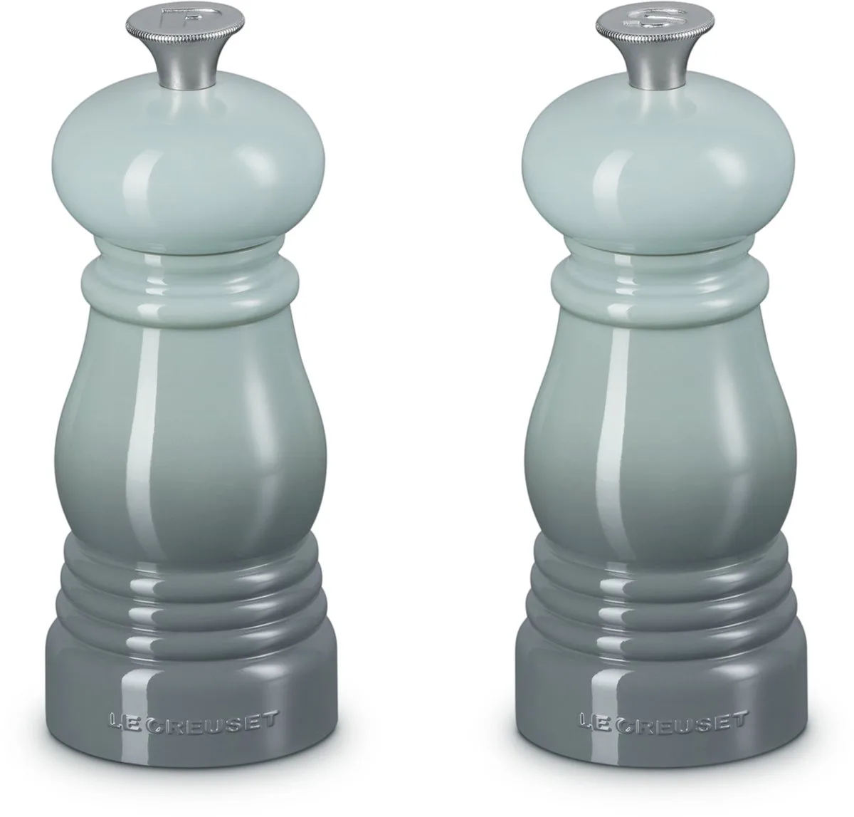 Mini Peper- en zoutset - 12 cm von Le Creuset in Sea Salt – Produktfoto