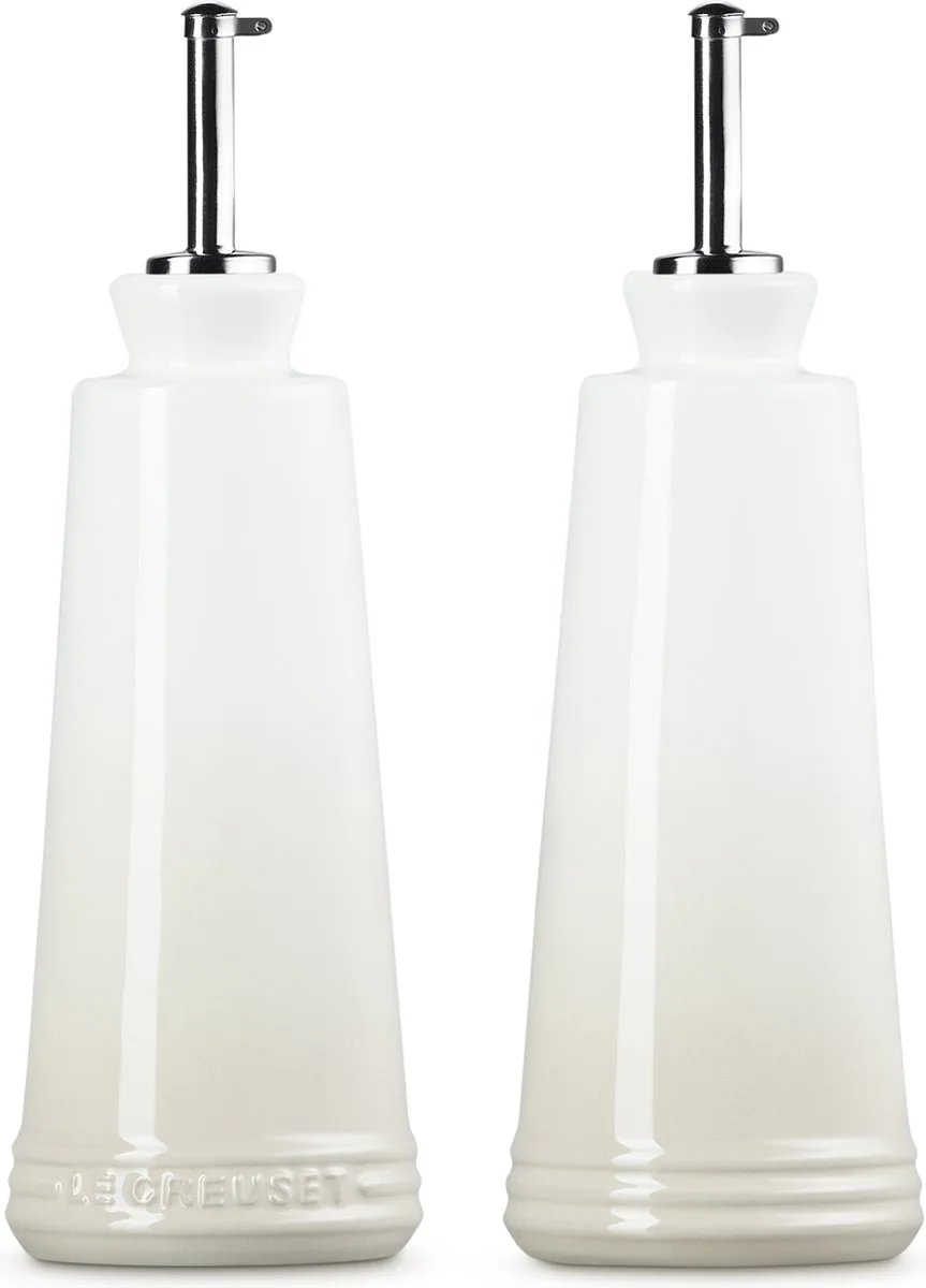 Olie- en Azijnset 20x9cm 0,3l de Le Creuset en Meringue – photo du produit
