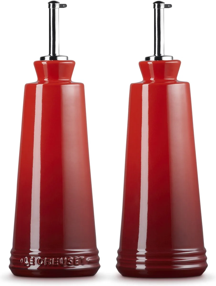 Gradient Vinäger & Olivflaskset Cherrish von Le Creuset in Rot – Produktfoto