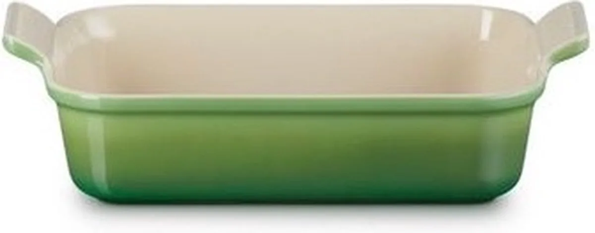 Ovenschaal 19 cm - 1,1 L - Aardewerk - Rechthoek de Le Creuset en Bamboo – photo du produit