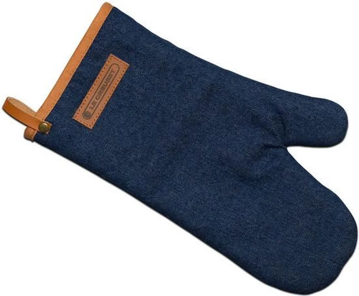 Ovenwant Denim från Le Creuset i Blå – produktbild