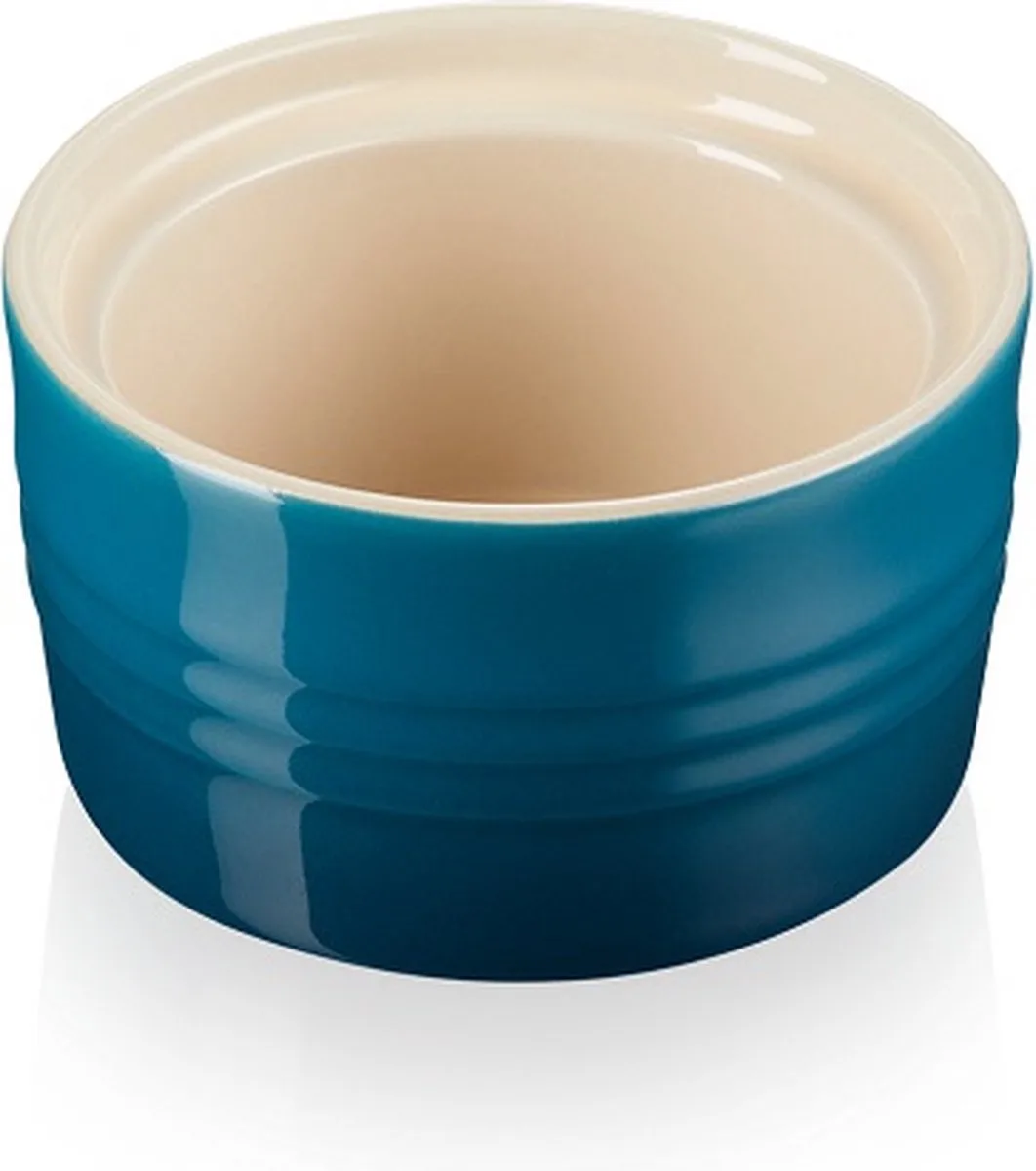 Ramekin - Deap Teal - ø 8 cm / 200 ml von Le Creuset in Blau – Produktfoto
