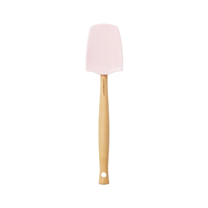 Siliconen - Lepelspatel groot Premium Shell Pink von Le Creuset – Produktfoto