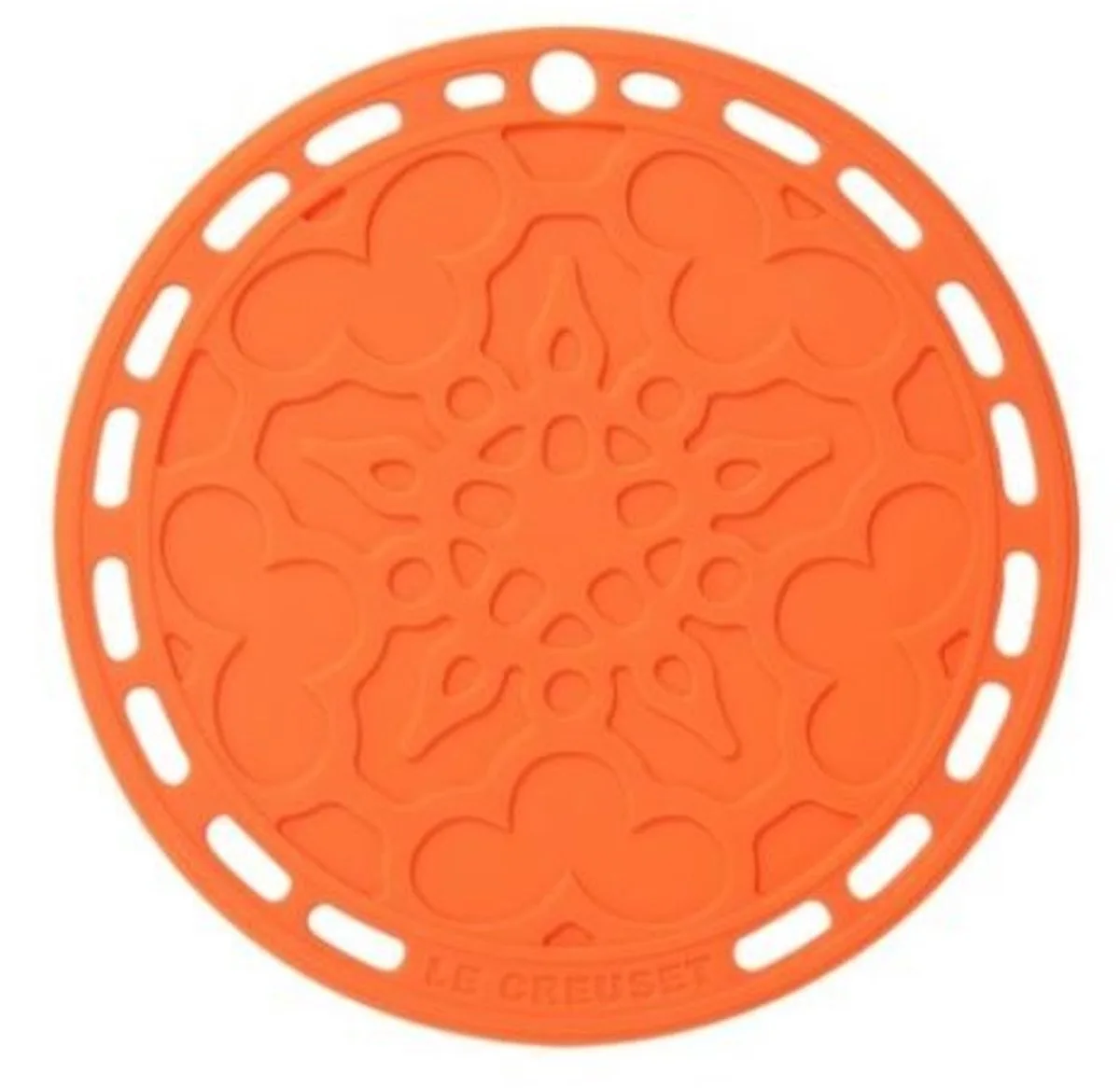 Siliconen - Onderzetter 20cm von Le Creuset in Orange – Produktfoto
