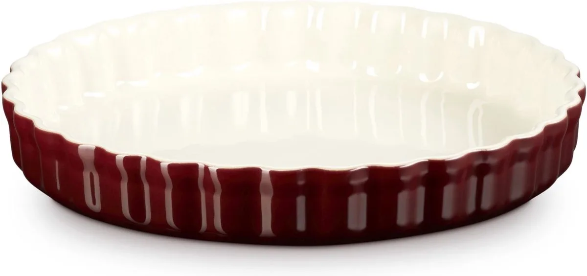 Taartvorm Heritage - Garnet - ø 28 cm van Le Creuset in Donkerrood – productfoto