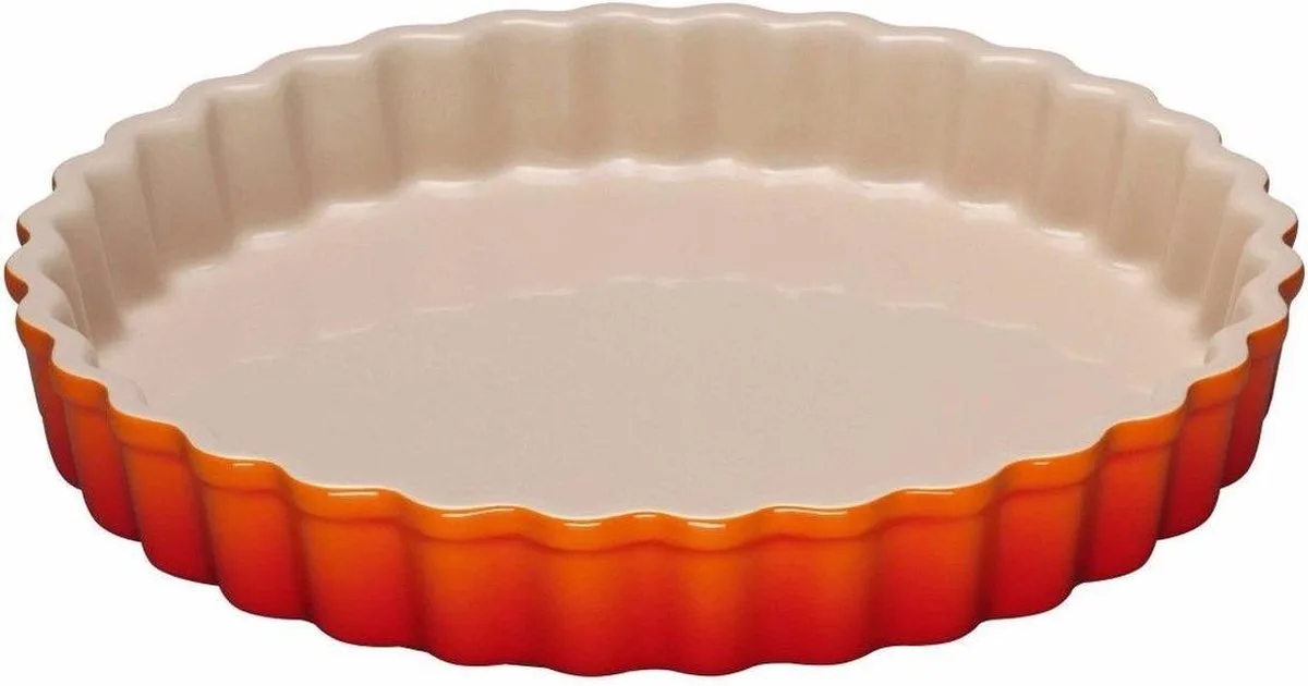 Taartvorm Heritage - Oranjerood - ø 28 cm van Le Creuset in Oranje – productfoto