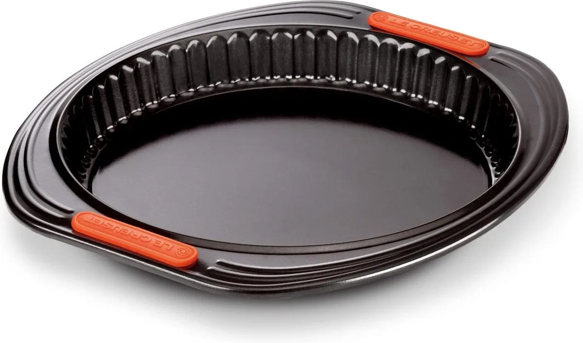 Taartvorm rond - Uitneembare bodem - 26cm by Le Creuset in Black – product photo