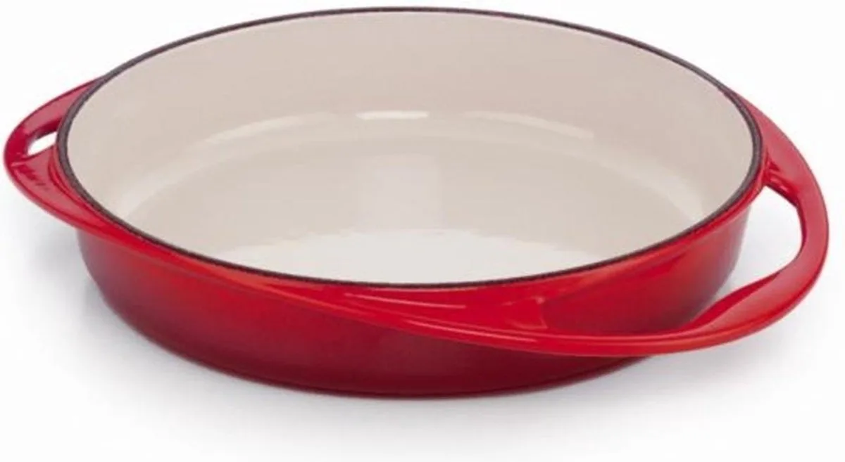Taartvorm Tarte Tatin Tradition Kersenrood ø 25 cm / 1.8 Liter van Le Creuset in Rood – productfoto