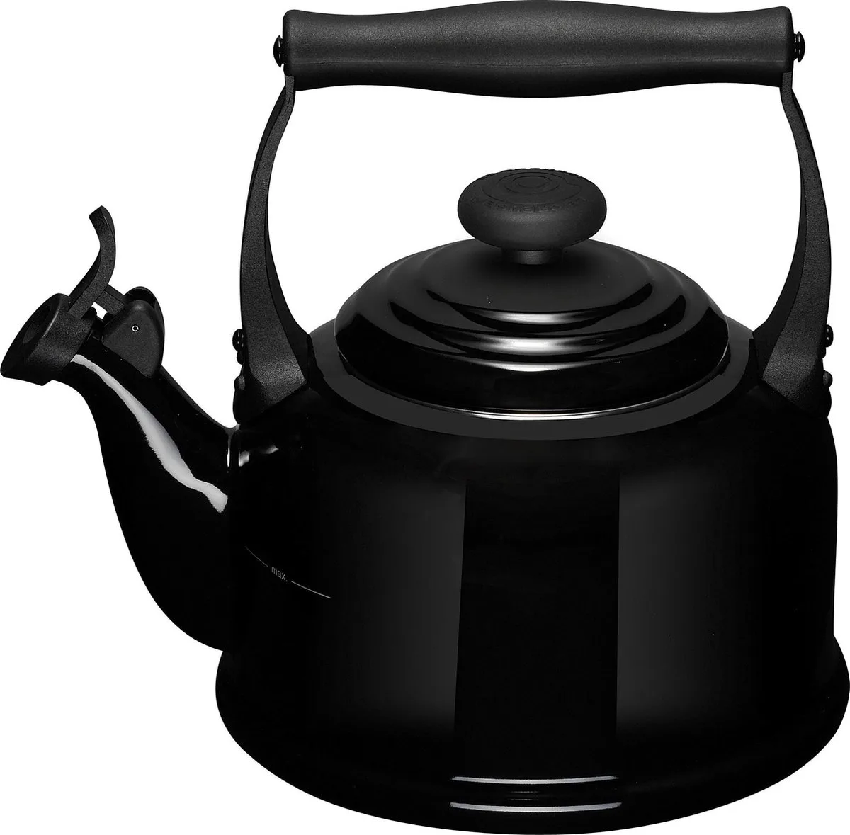 Tradition Fluitketel - 2.1 l - Ebbenzwart von Le Creuset in Schwarz – Produktfoto