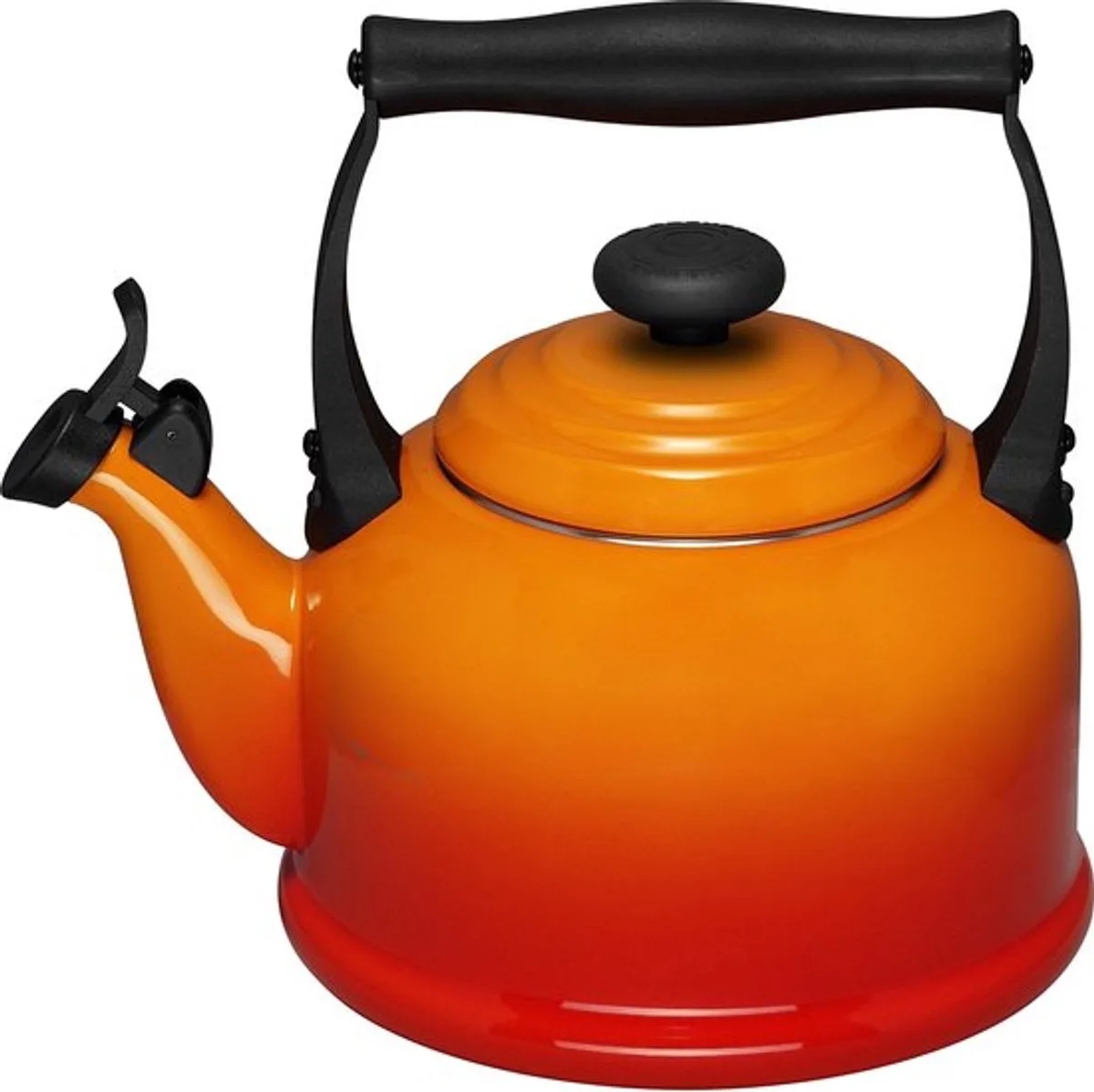 Tradition Fluitketel - 2.1 l - Oranje/Rood von Le Creuset in Orange – Produktfoto