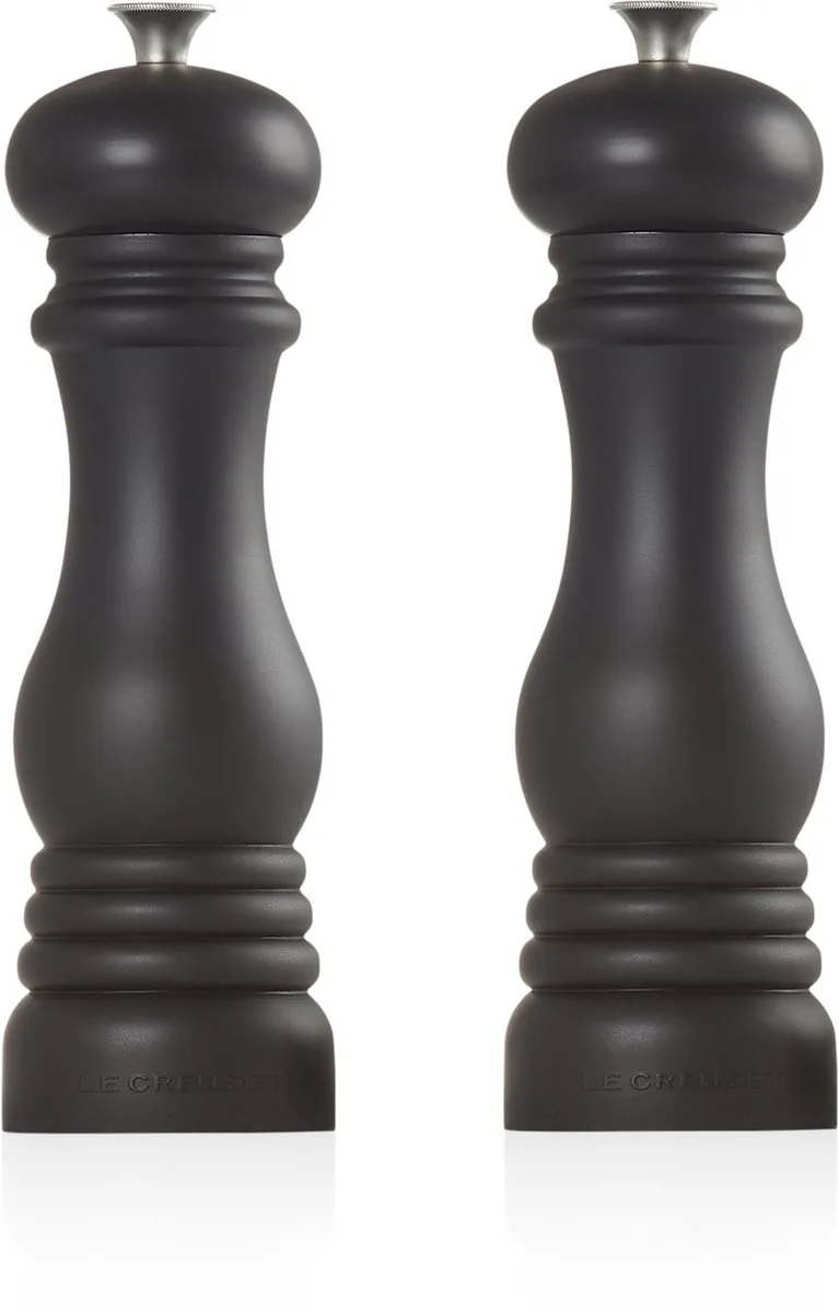 Zout en Pepermolen 21cm von Le Creuset in Mat Zwart – Produktfoto