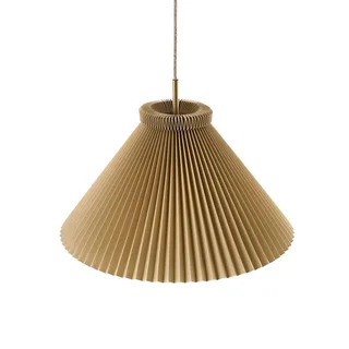 Hängeleuchte Model 1, Kunststoff, creme, Ø 44 cm van Le Klint in Crème, Messing – productfoto 4 van 4