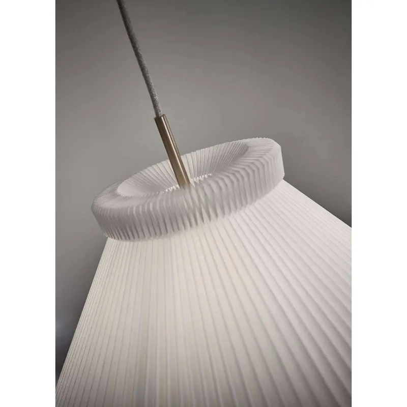 hanglamp Model 1, kunststof, wit, Ø 44 cm fra Le Klint i Hvid, Messing – produktbillede