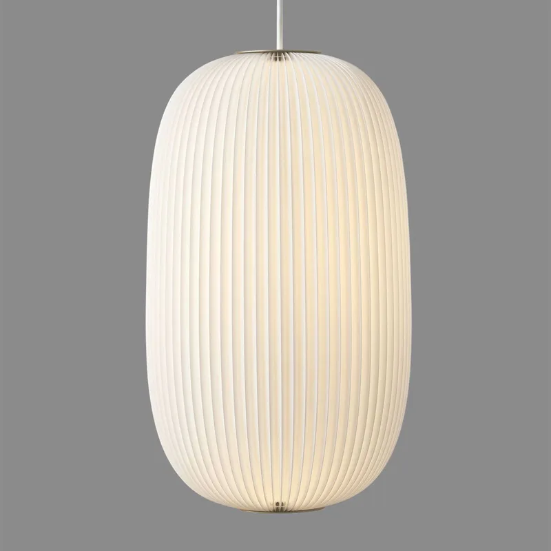 Lamella 2 - Designer-Hängeleuchte, gold by Le Klint in White – product photo