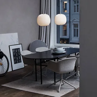 Lamella 3 - Designer-Hängelampe, gold de Le Klint en Blanc – photo du produit 3 sur 3