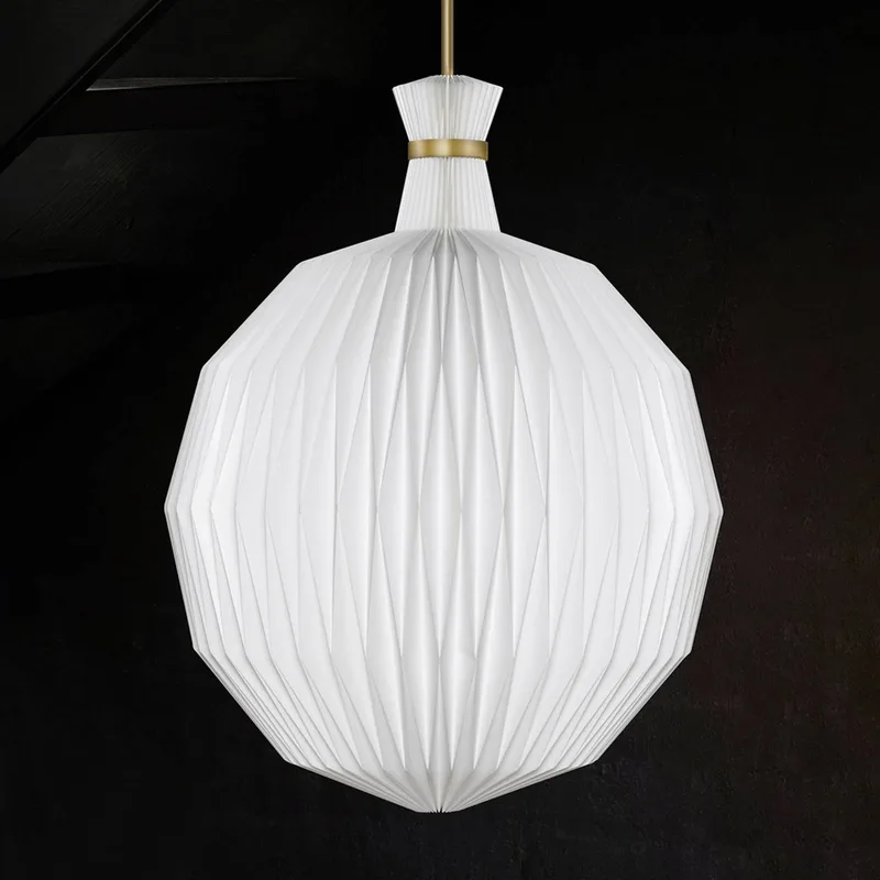 LE KLINT 101 XL - Hängeleuchte, Aufhängung Messing de Le Klint en Blanc – photo du produit