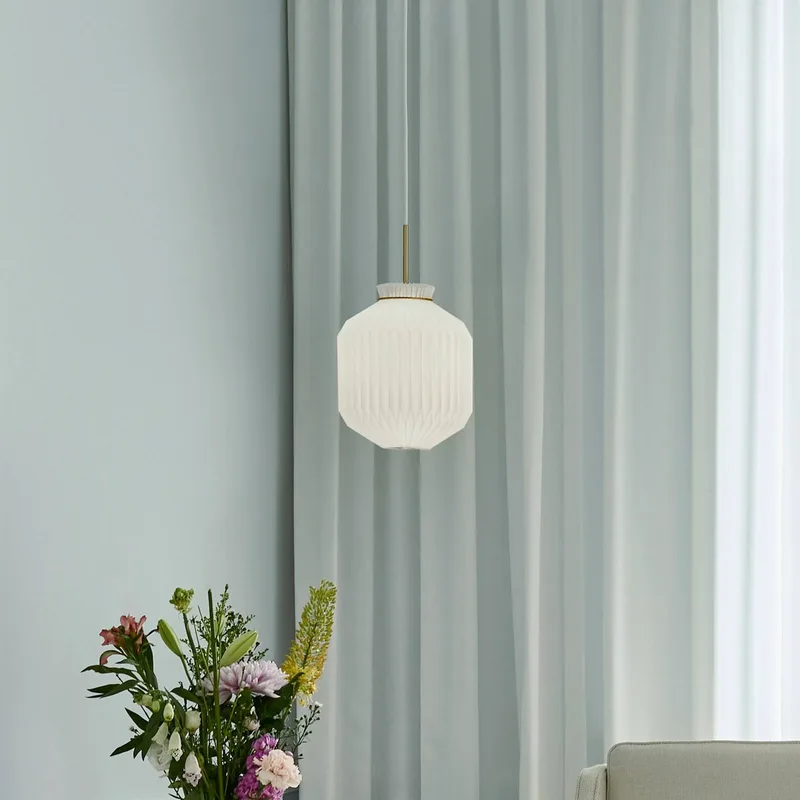 Model 105 Hängeleuchte, Ø 30 cm van Le Klint in Wit – productfoto