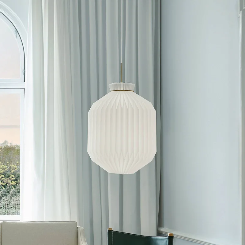 Model 105 Hängeleuchte, Ø 55 cm van Le Klint in Wit – productfoto