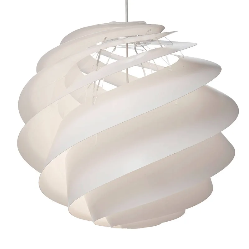Swirl 3 Large - Hängeleuchte in van Le Klint in Wit – productfoto