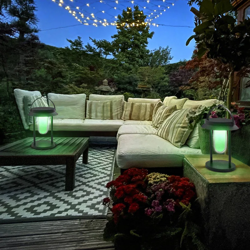 BT Table Lantern solar meerkleurig van LEDVANCE SMART+ in Zwart – productfoto 2 van 3
