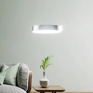 LEDVANCE SUN@Home Circular LED hanglamp, zilver, HCL by LEDVANCE SMART+ in Zilver geborsteld – product photo 3 of 5