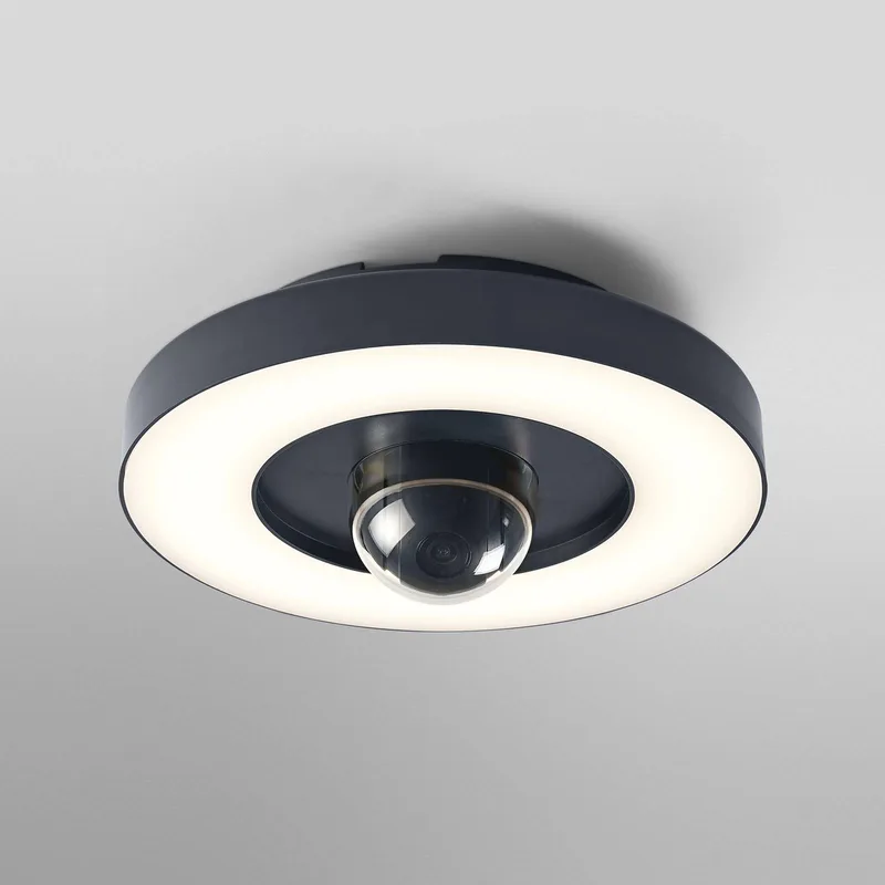 WiFi Circle Control lichtcamera de LEDVANCE SMART+ en Gris foncé, Opaal – photo du produit 4 sur 4