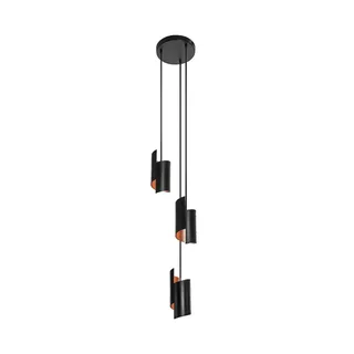 WiFi Decor Twist hanglamp zwart van LEDVANCE SMART+ in Zwart, Goud – productfoto 2 van 4