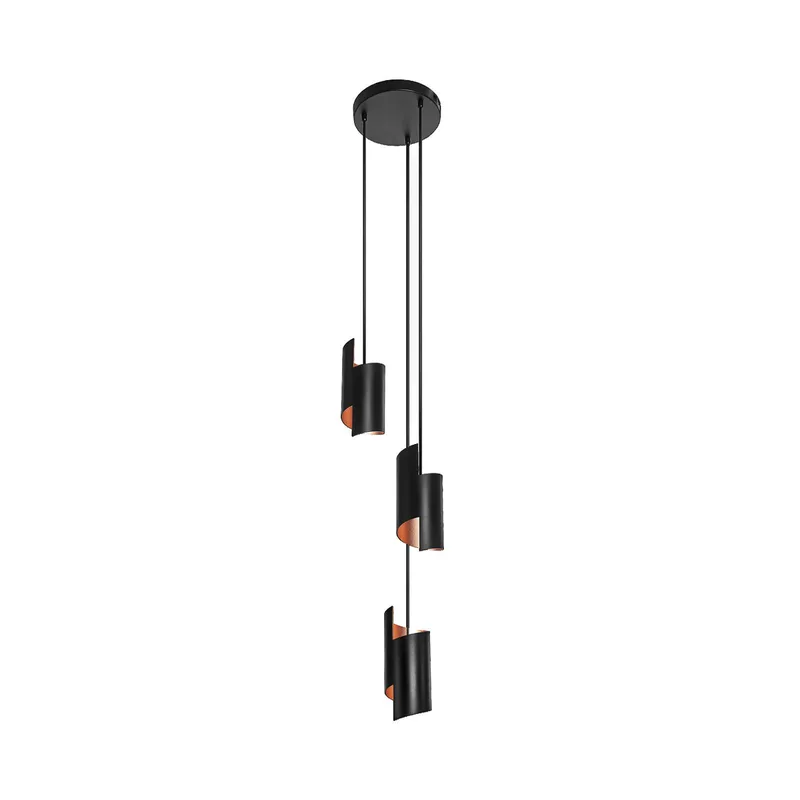 WiFi Decor Twist hanglamp zwart van LEDVANCE SMART+ in Zwart, Goud – productfoto 2 van 4