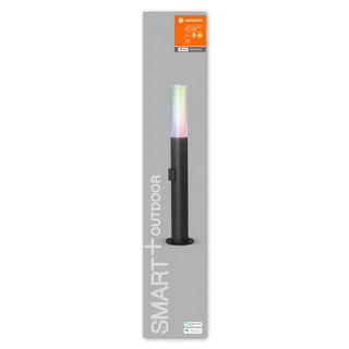 WiFi Flare LED tuinlamp RGBW van LEDVANCE SMART+ in Donkergrijs, Opaalwit, Helder – productfoto 4 van 5