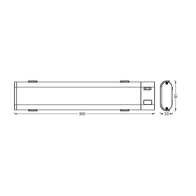 WiFi Linear Slim LED meubellamp by LEDVANCE SMART+ in White, Opaal – product photo 2 of 3
