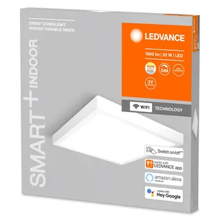 WiFi Orbis Downlight Surface 40x40 van LEDVANCE SMART+ in Wit – productfoto 4 van 5