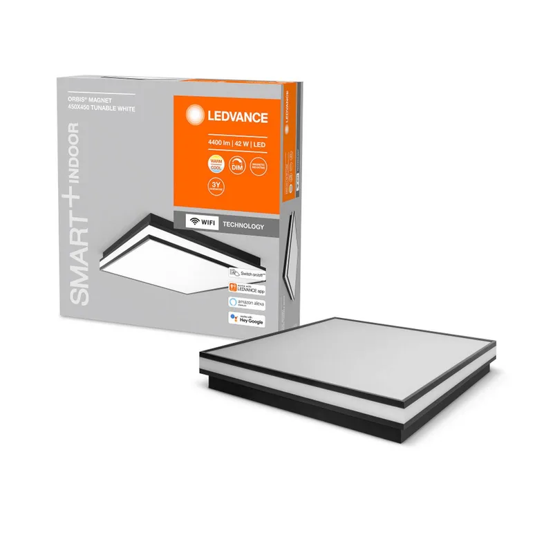WiFi Orbis Magnet zwart, 45x45cm by LEDVANCE SMART+ in Black, White – product photo 3 of 4