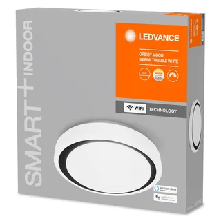 WiFi Orbis Moon CCT 38cm zwart by LEDVANCE SMART+ in White, Black – product photo 4 of 5